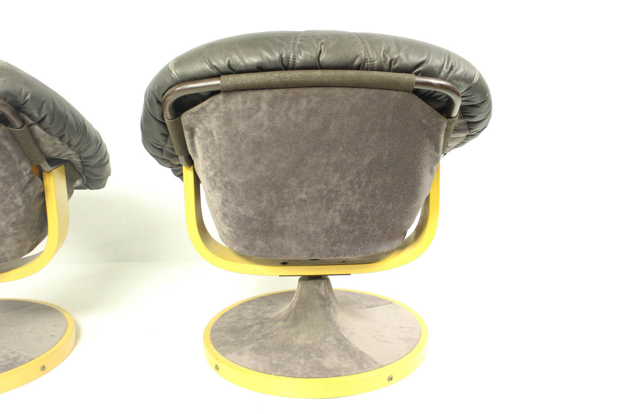 Pair of vintage norwegian lounge chair from Söda Galvano, 1970s