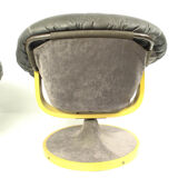 Pair of vintage norwegian lounge chair from Söda Galvano, 1970s