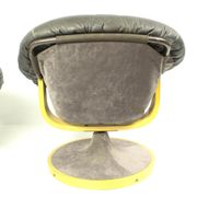 Pair of vintage norwegian lounge chair from Söda Galvano, 1970s