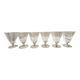 6 crystal water glasses