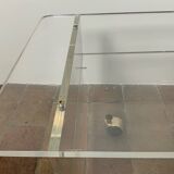 Plexiglass coffee table