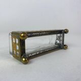 Secessionist brass baskets and toothpick holder by Hans Ofner/Josef Hoffmann