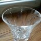 Sevred crystal glasses