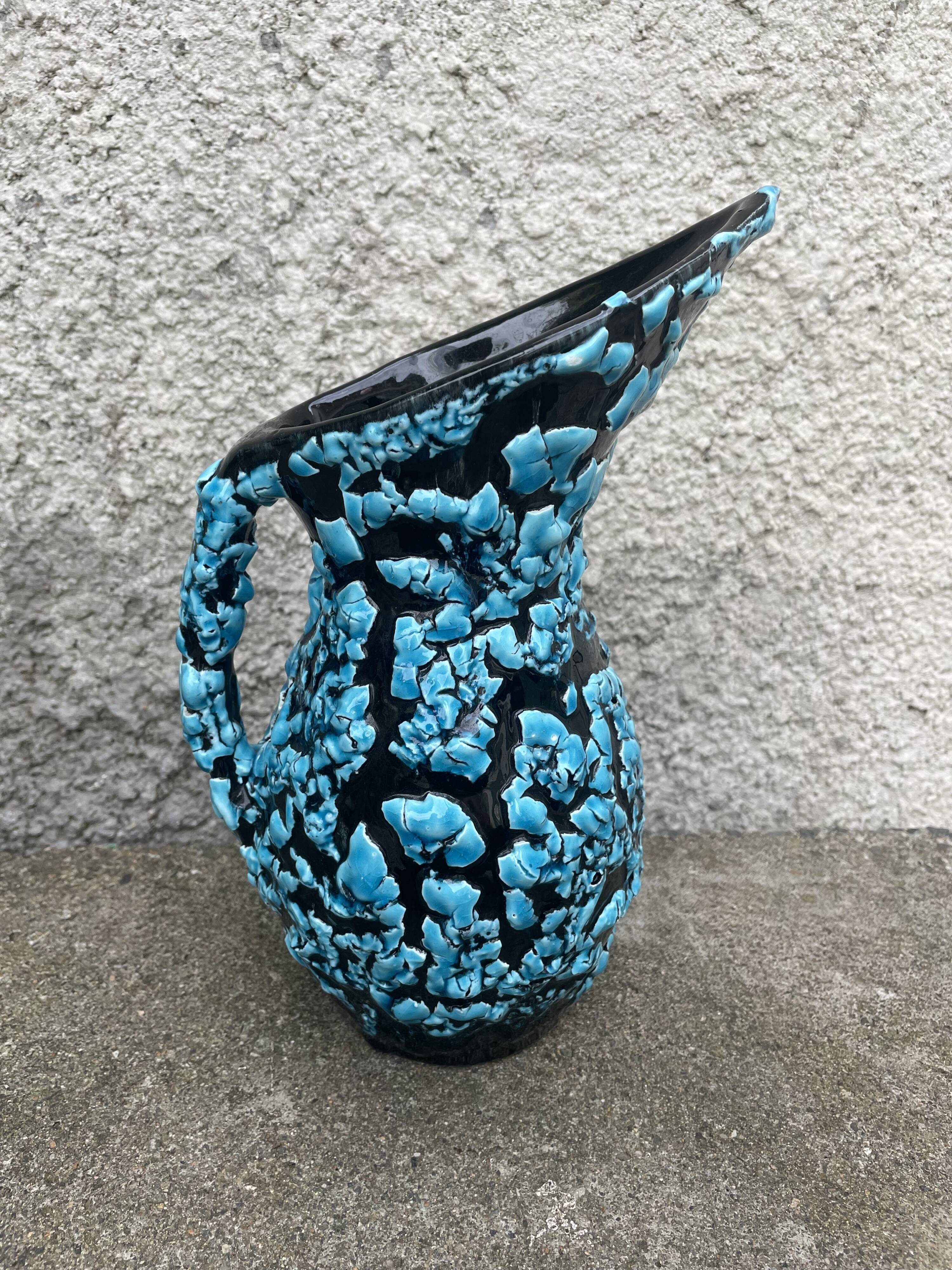 Ceramic Vallauris Luc - table service - orangeade - pitcher - glass