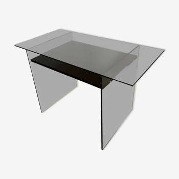 Artelano glass & wood desk