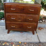 Dresser vintage walnut tone 60
