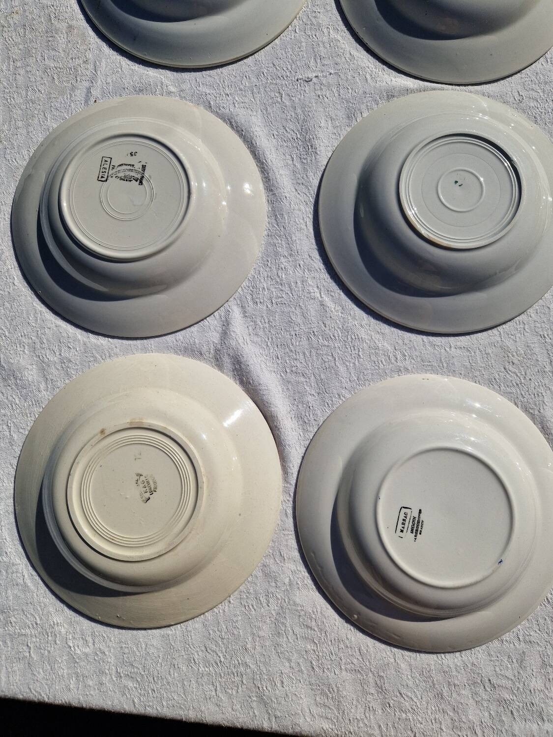 12 assiettes creuses