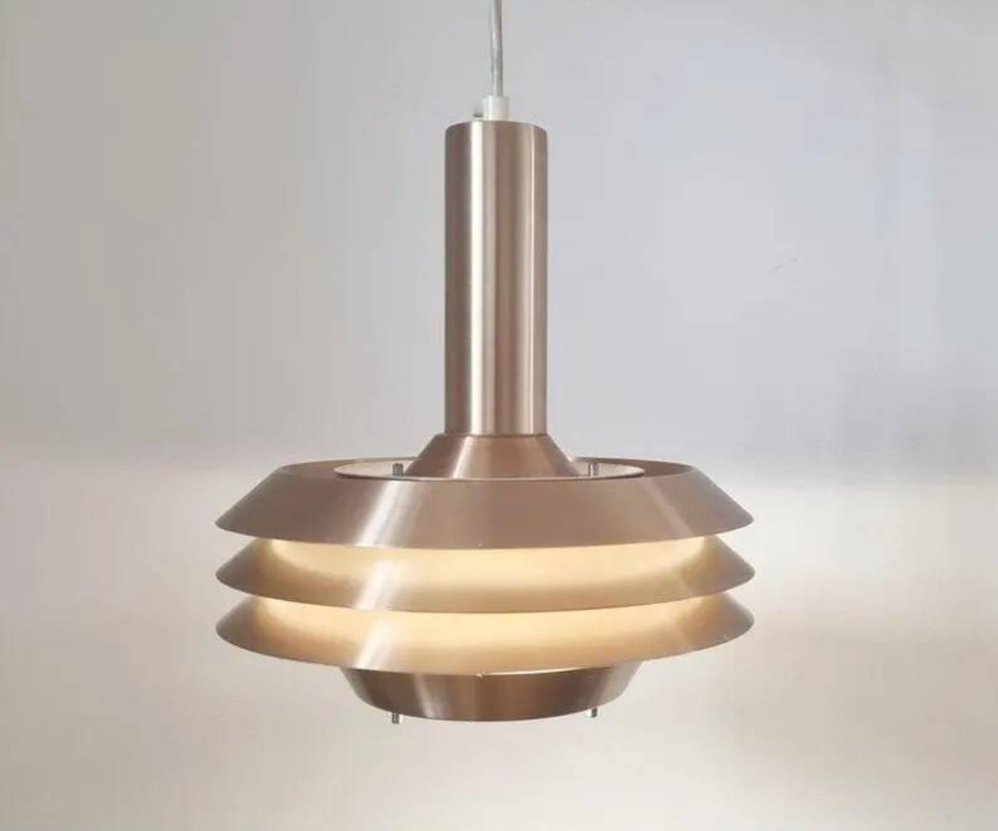 Suspension mid-century, Jo Hammerborg, Danemark, années 1970