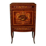 Bar cabinet in wood marquetry