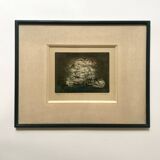 Oil painting & mixed techniques on framed canvas & signed by the artist.