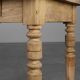 Table d'appoint en hêtre provençal rustique, France, vers 1850