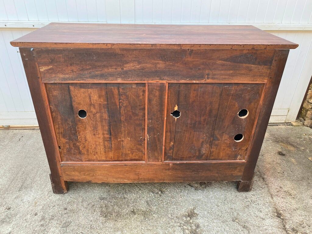 Former Parisian buffet 2 doors 3 drawers 1 shelf