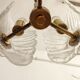 Murano glass ceiling lamp. Italy, 1970s.
