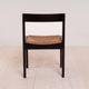 Vintage dining set, 4 chairs, extendable dining table, rope seating, 1970s