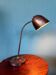 A refined brass modernist table lamp designed by Vilhelm Lauritzen for Fog & Mørup