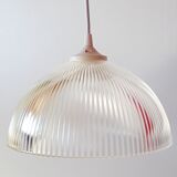Prismatic glass pendant lamp 1950