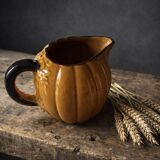Vintage pumpkin pitcher