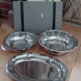 Set of three dishes