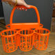 Orange bottle basket