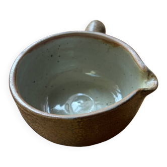 Vintage stoneware sauce ramekin