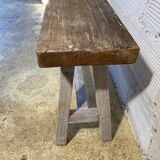 Old rustic bench