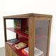 1950s Brazilian modernist library in exotic wood and lacquer