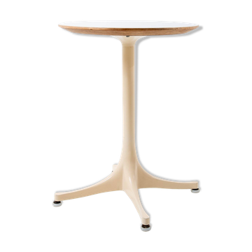 80s pedestal side table by George Nelson for Herman Miller
