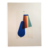 Lithographie Man Ray en édition limitée des années 1970.