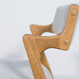 Chaises de salle à manger danoises du milieu du siècle de Nova Mobler, années 1960, ensemble de 4