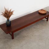 Teak lowboard, Danish design, 1970s, made in Denmark
