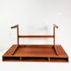Modernist teak desk, designed by Gorg Petersen, Denmark, 1960s