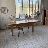 Solid oak farmhouse table 180/270 cm + extensions