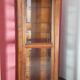 Cherry wood display cabinet with 6 adjustable glass shelves – Drimmer brand