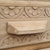 Breton chest of drawers in solid oak