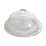 Pie dish and its large glass bell