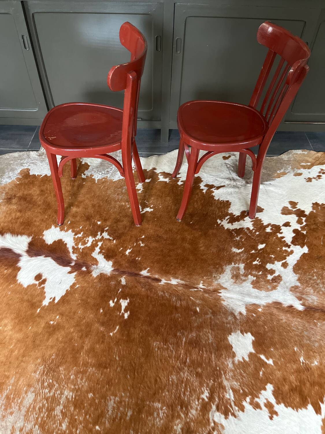 2 bistro chairs