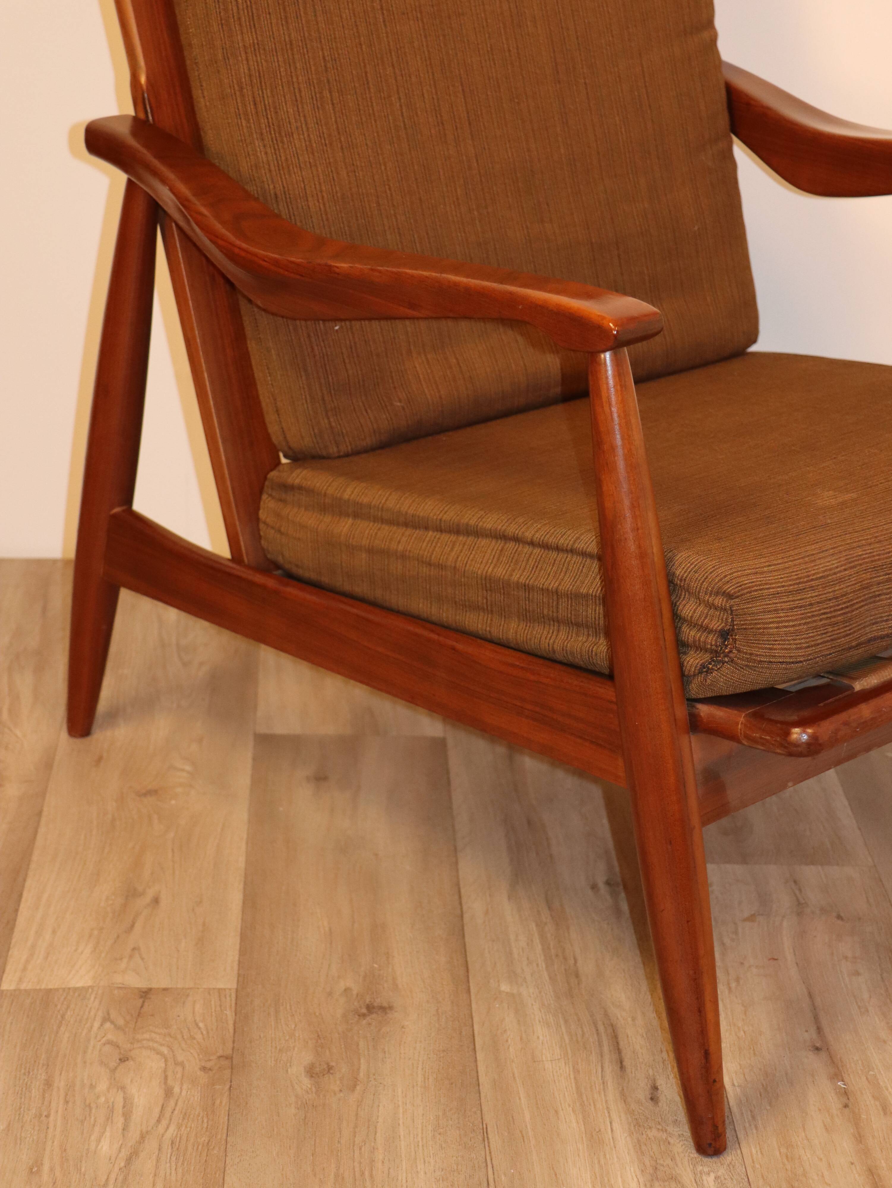 Scandinavian chair in teak around 1960