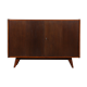 Vintage dark oak chest of drawers by Jiri Jiroutek, model U-450, 1960