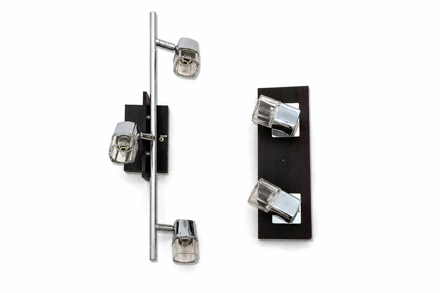 Spotlight island fixture set – wall light with 2 spots + bar with 3 spots