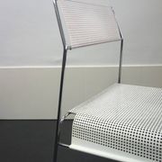 Set of 4 metal chairs, 1970s
