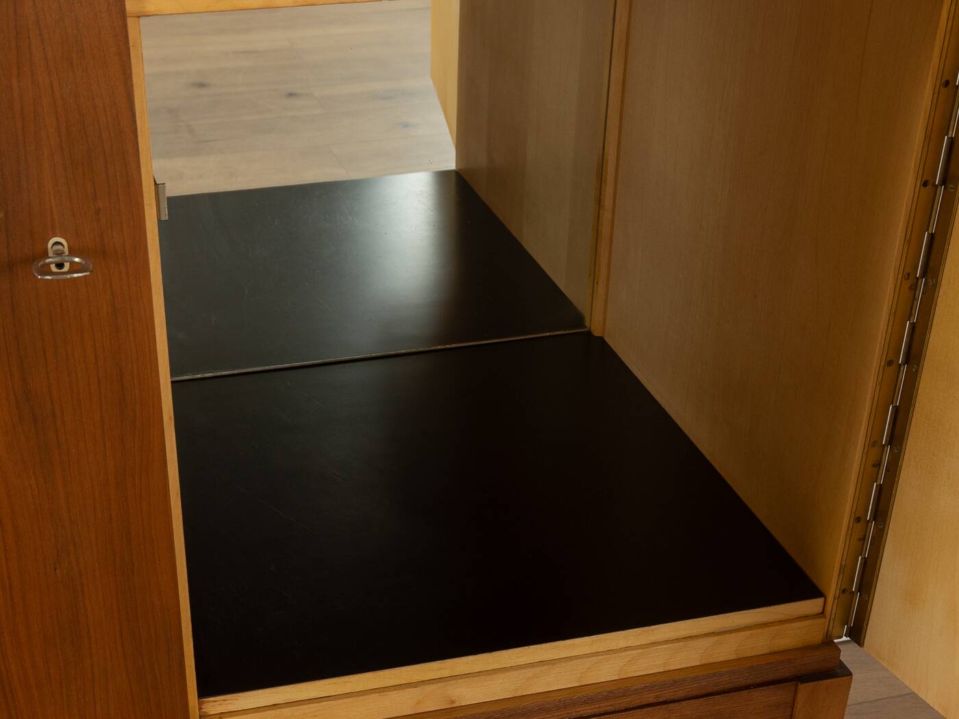 Unique Home Bar in a Dresser, 60s