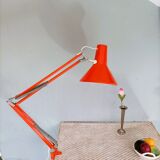 Lampe articulée art déco orange