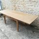 Oak farmhouse table