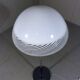Italian floor lamp glass shade 1960’s