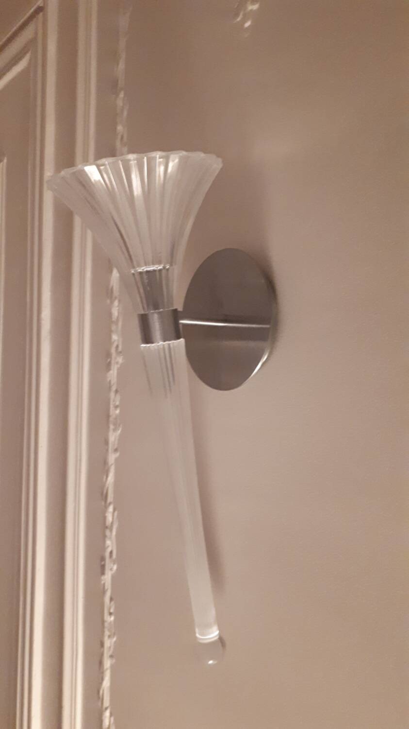 Baccara Torchère Mille Nuits crystal wall light