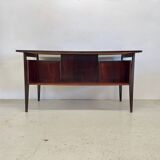 Bureau Danois En Palissandre Par Gunnar Nielsen Pour Tibergaard