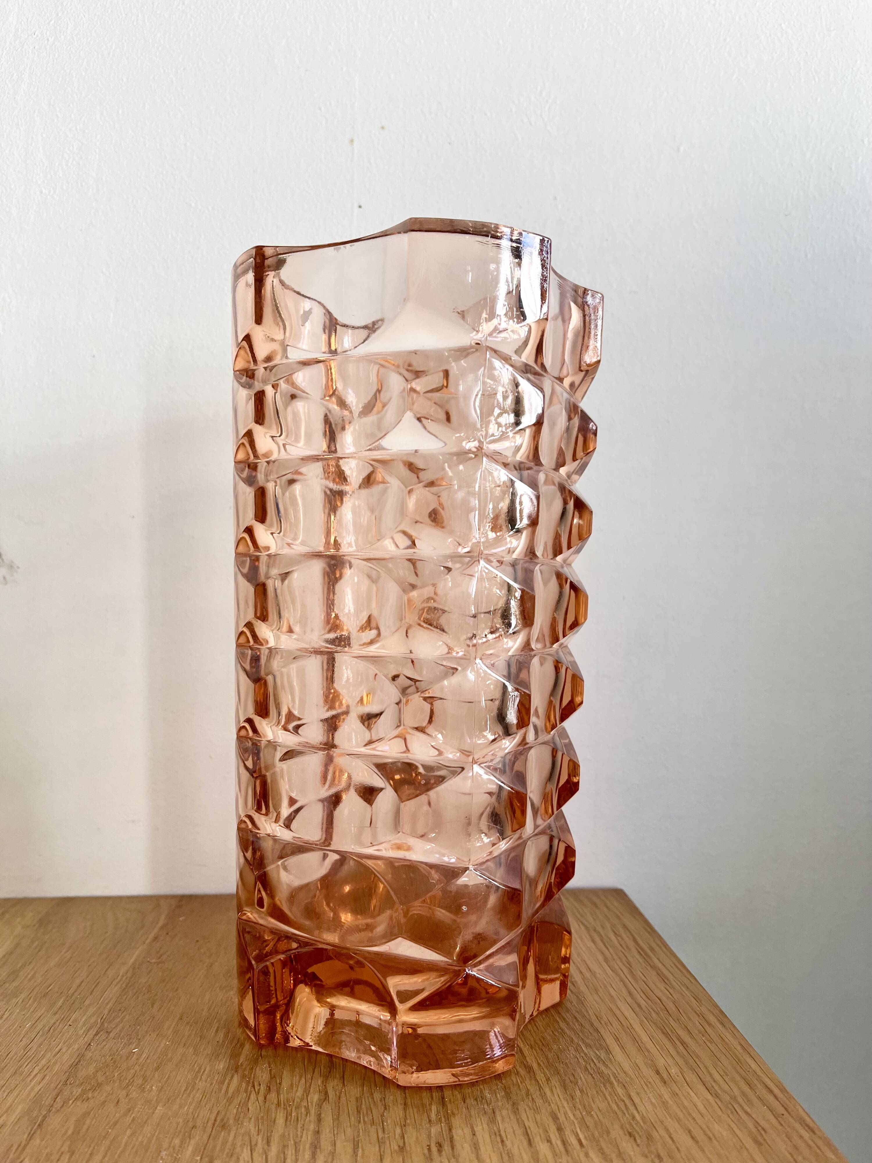 Duo of Windsor Luminarc vases