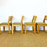 4 vintage Scandinavian chairs from the 1960s