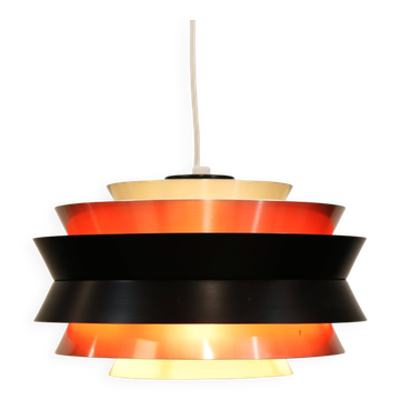 Large Swedish Lamp: Carl Thore Trava Model for Granhaga, 1970s Mid-Century