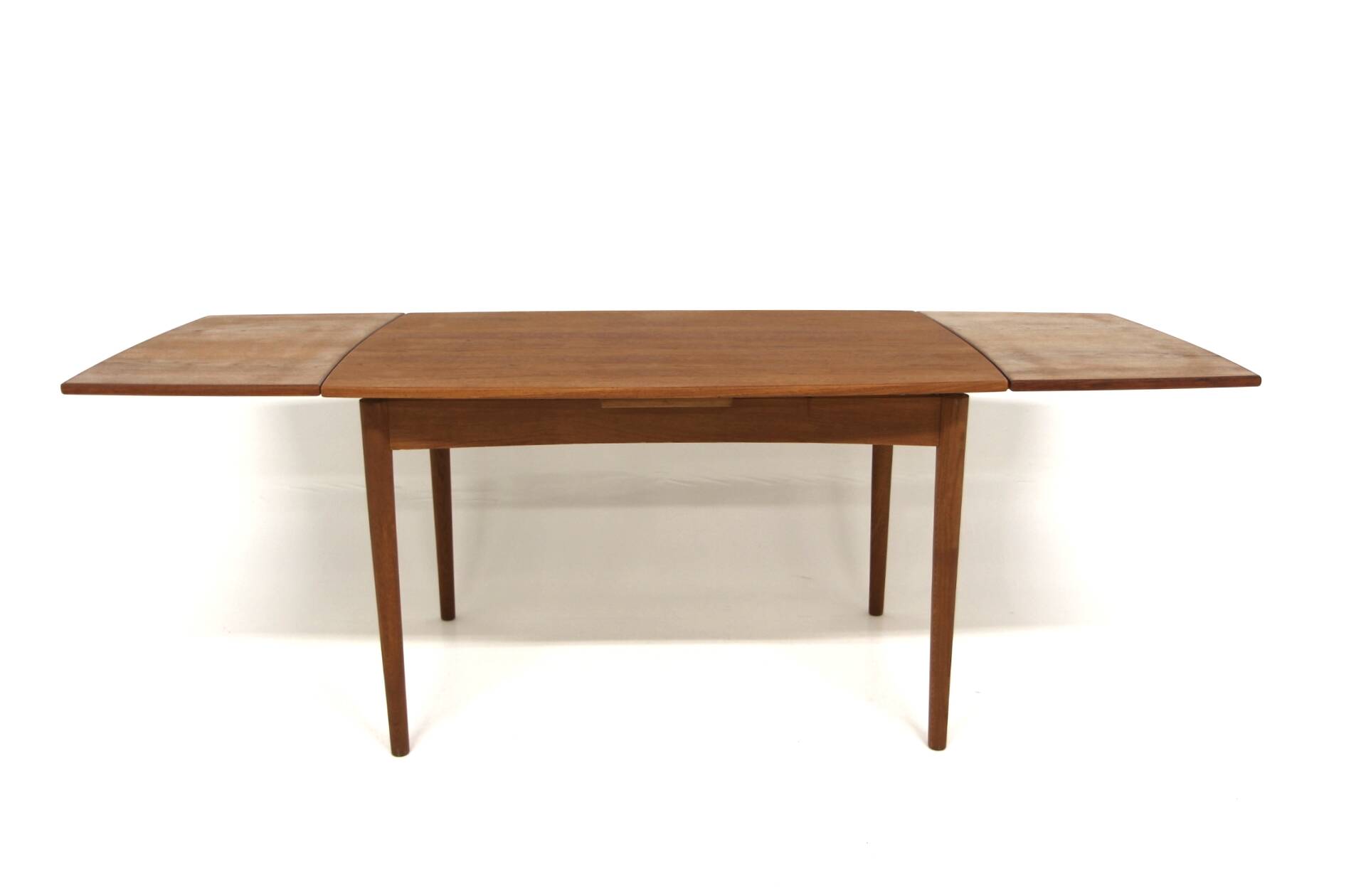 Teak "wallet" dining table, Denmark, 1960s